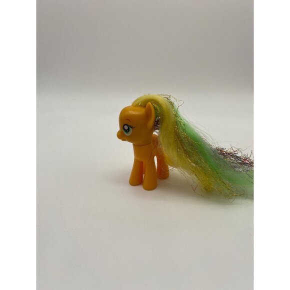 Hasbro My Little Pony Applejacks Glitter Hair Toy: Vintage Collectible - Picture 3 of 7